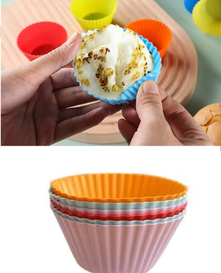 6 Adet Yıkanabilir Mini Tırtıklı Muffin Kalıbı- Ribanalı Kek-Cupcake- Renkli Hamur Işi Kabı 6 Adet Yıkanabilir Mini Tırtıklı Muffin Kalıbı- Ribanalı Kek-Cupcake- Renkli Hamur Işi Kabı