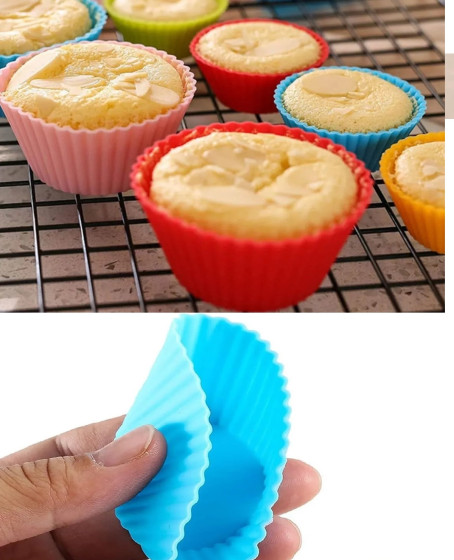 6 Adet Yıkanabilir Mini Tırtıklı Muffin Kalıbı- Ribanalı Kek-Cupcake- Renkli Hamur Işi Kabı 6 Adet Yıkanabilir Mini Tırtıklı Muffin Kalıbı- Ribanalı Kek-Cupcake- Renkli Hamur Işi Kabı