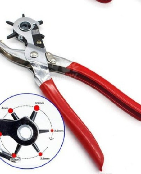 6 Farklı Boyutta Kemer Delme Pensesi Kemer Delici