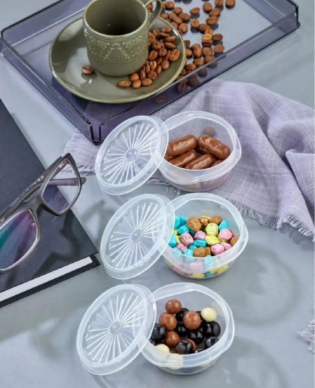 6 lı Yelpaze Kapaklı Şeffaf Mini Sosluk- Ketçap Mayonez Kabı- Kahve Yanı Şeker Lokumluk 6 lı Yelpaze Kapaklı Şeffaf Mini Sosluk- Ketçap Mayonez Kabı- Kahve Yanı Şeker Lokumluk