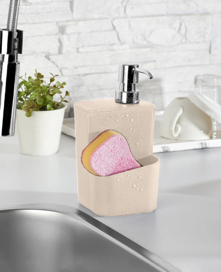 650 Ml 2'si 1 arada Akıllı Sabunluk ve Süngerlik