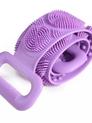 70 cm Çift Taraflı Sırt Kesesi -Silikon Duş Kesesi - Peeling Banyo Kesesi 70 cm Çift Taraflı Sırt Kesesi -Silikon Duş Kesesi - Peeling Banyo Kesesi