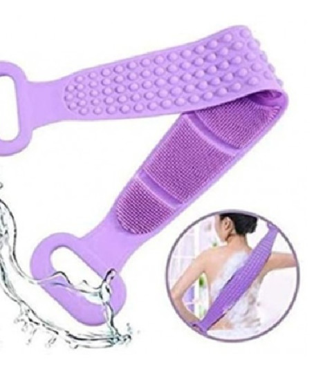 70 cm Çift Taraflı Sırt Kesesi -Silikon Duş Kesesi - Peeling Banyo Kesesi 70 cm Çift Taraflı Sırt Kesesi -Silikon Duş Kesesi - Peeling Banyo Kesesi