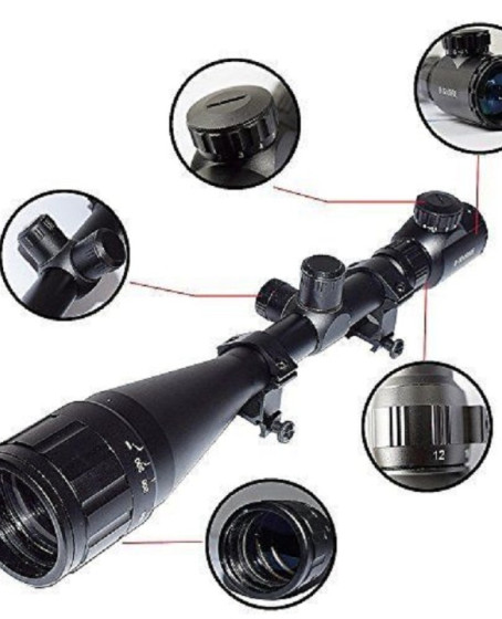 8-32x50 Çift Işıklı Zoomlu Riflescope Dürbün
