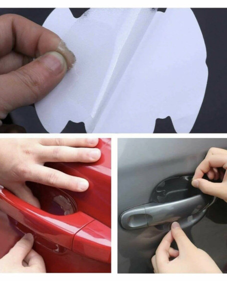 8 Adet Araba Kapı Kolu Koruyucu Çizilme Önleyici Şeffaf Sticker Film Koruma Seti 8 Adet Araba Kapı Kolu Koruyucu Çizilme Önleyici Şeffaf Sticker Film Koruma Seti