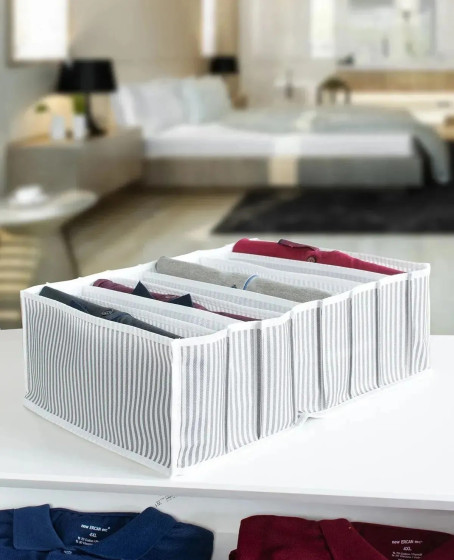 8 Bölmeli XL Pratik Bölmeli Çekmece Düzenleyici Organizer(İç Çamaşırı Kravat Çorap Düzenleyici) 8 Bölmeli XL Pratik Bölmeli Çekmece Düzenleyici Organizer(İç Çamaşırı Kravat Çorap Düzenleyici)