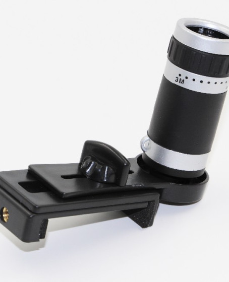 8x18 Zoom Teleskop Telefon Kamera Lensi Mini El Dürbünü