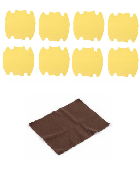9lu Set Araba Kapı Kolu Koruyucu Çizilme Önleyici Şeffaf Sticker Film Koruma Seti