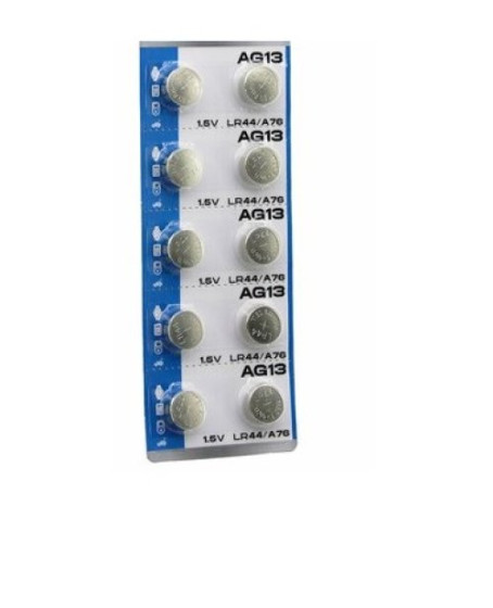 AG13 Saat Pili - Düğme Pil 10lu Paket LR44/A76 1.55V AG13 Saat Pili - Düğme Pil 10lu Paket LR44/A76 1.55V