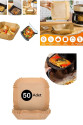 Airfreyer Fritöz Kağıdı Kare XL / XXL 50li