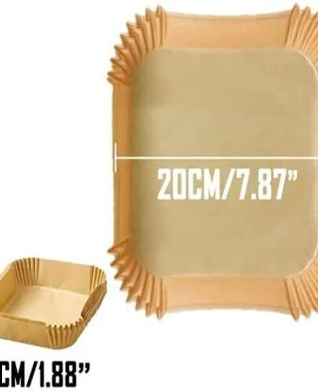 Airfreyer Fritöz Kağıdı Kare XL / XXL 100LÜ Airfreyer Fritöz Kağıdı Kare XL / XXL 100LÜ