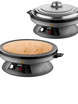 KATMER YUFKA SACI TERMOSTATLI STANDLI 3000W EMAYE KAPLI GENİŞ ÜST YÜZEY 53CM GENİŞLİK KATMER YUFKA SACI TERMOSTATLI STANDLI 3000W EMAYE KAPLI GENİŞ ÜST YÜZEY 53CM GENİŞLİK