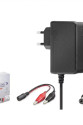 Akü Şarj Cihazı 12V 2.5A 30W Krokodil Uç Akü Şarj Adaptörü Akü Şarj Cihazı 12V 2.5A 30W Krokodil Uç Akü Şarj Adaptörü