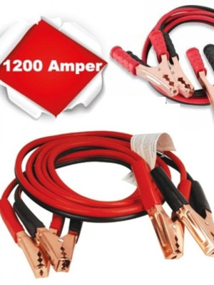 Akü Takviye Kablosu 1200 Amper (Taşıma Çantalı) Akü Takviye Kablosu 1200 Amper (Taşıma Çantalı)