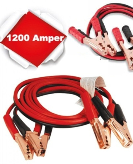 Akü Takviye Kablosu 1200 Amper (Taşıma Çantalı)