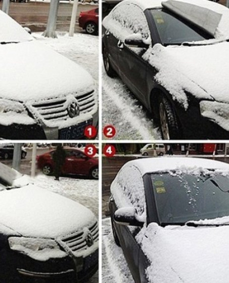 Araç Ön Cam Brandası Kar-Buz Önleyici Koruyucu