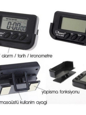 Araç İçi Dijital Saat