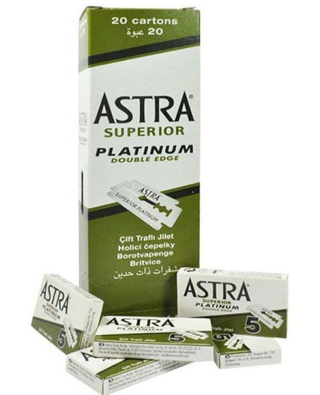 Astra Tıraş Bıçağı Yeşil Jilet 20'li Paket