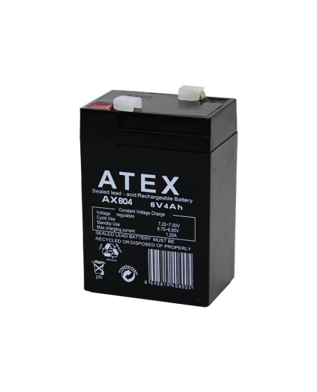 AKÜ KALIN KURU AKÜ 6V-4AH AMPER 70x48x101Mm
