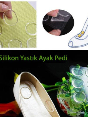 Ayak Nasır 6lı Ped - Ayak Vurma önleyici silikon ped