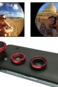 Balık Gözü Lens Fish Eye 3 Wide Geniş Açılı Makro Telefon Lensi Balık Gözü Lens Fish Eye 3 Wide Geniş Açılı Makro Telefon Lensi