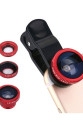 Balık Gözü Lens Fish Eye 3 Wide Geniş Açılı Makro Telefon Lensi Balık Gözü Lens Fish Eye 3 Wide Geniş Açılı Makro Telefon Lensi