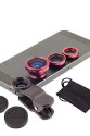 Balık Gözü Lens Fish Eye 3 Wide Geniş Açılı Makro Telefon Lensi Balık Gözü Lens Fish Eye 3 Wide Geniş Açılı Makro Telefon Lensi