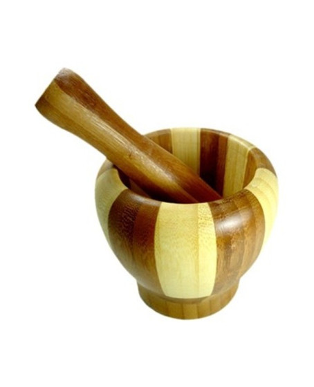 Bambu Havan (Ahşap) Büyük Bambu Havan (Ahşap) Büyük