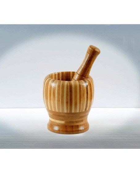 Bambu Havan (Ahşap) Büyük Bambu Havan (Ahşap) Büyük