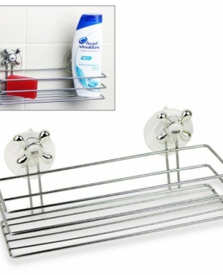 Banyo Organizeri - Çok Amaçlı Dörtgen Vantuzlu Banyo Organizeri - Çok Amaçlı Dörtgen Vantuzlu