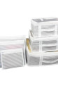Bavul İçi Düzenleyici Valiz  Organizer 6 lı Set - Çizgili