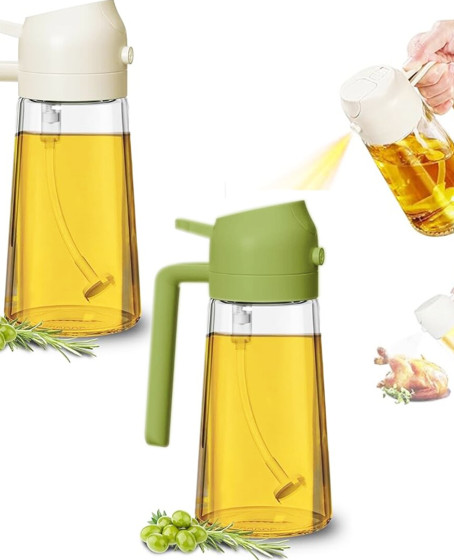 CAM YAĞDANLIK 2IN1 SPREYLİ AKITMALI KİLİTLİ KAPAKLI SÜRAHİ MODELİ 450ML CAM YAĞDANLIK 2IN1 SPREYLİ AKITMALI KİLİTLİ KAPAKLI SÜRAHİ MODELİ 450ML