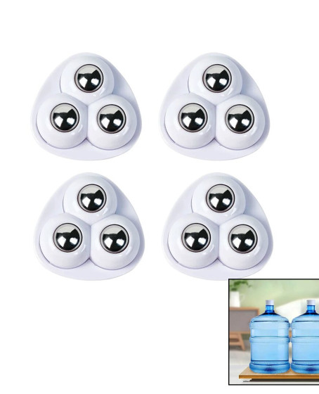 4PCS 3 BİLYA TEKERLEKLİ MOBİLYA EŞYA TAŞIMA APARATI 360°