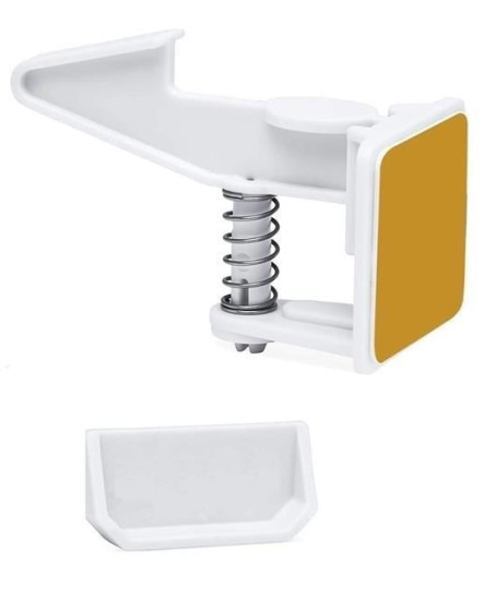 Bebek Çocuk Güvenliği Korumalı Yapışkan Çekmece ve Dolap İçin Tutucu Gizli Güvenlik Kilidi Bebek Çocuk Güvenliği Korumalı Yapışkan Çekmece ve Dolap İçin Tutucu Gizli Güvenlik Kilidi