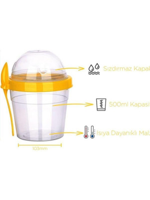 Bebek Mama Saklama Kabı 500ML Bebek Mama Saklama Kabı 500ML