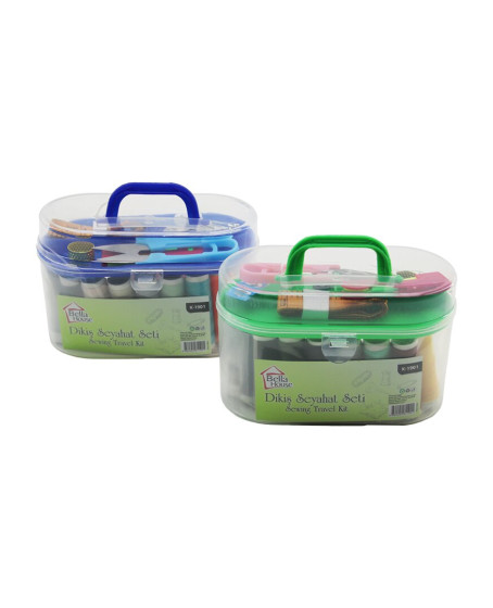 BÜYÜK ÇANTALI DİKİŞ SETİ İPLİK - MEZURA - TEKSTİL MAKASI - İĞNE - YÜZÜK BÜYÜK ÇANTALI DİKİŞ SETİ İPLİK - MEZURA - TEKSTİL MAKASI - İĞNE - YÜZÜK