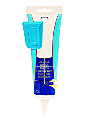 Beyaz Derz Dolgusu - Lavabo Küvet Fayans Derzi kalemi 380gr Spatula Hediyeli Beyaz Derz Dolgusu - Lavabo Küvet Fayans Derzi kalemi 380gr Spatula Hediyeli