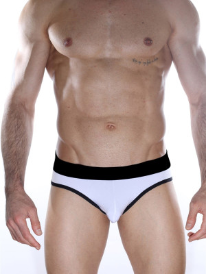 Beyaz Jockstrap
