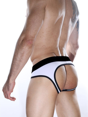Beyaz Jockstrap