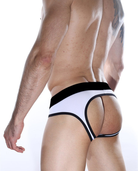 Beyaz Jockstrap