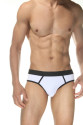 Beyaz Jockstrap Erkek İç Giyim Beyaz Jockstrap Erkek İç Giyim