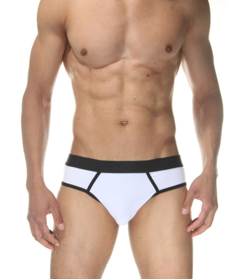 Beyaz Jockstrap Fantezi İç Giyim