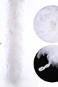 Beyaz Renk Kabarık Kalın Otriş Boa Tüy 6 cm Genişlik 180-200 cm Uzunluk Beyaz Renk Kabarık Kalın Otriş Boa Tüy 6 cm Genişlik 180-200 cm Uzunluk