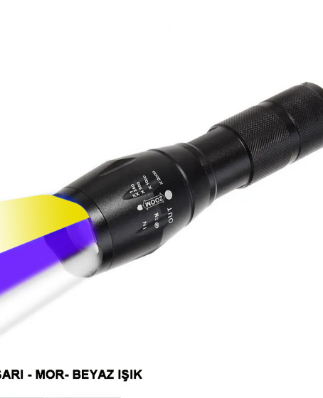 Beyaz Sarı Ve Mor Renk Aydınlatma Q5 Led Wt-610 Beyaz Sarı Ve Mor Renk Aydınlatma Q5 Led Wt-610