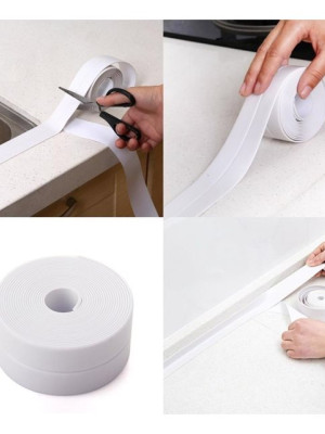 Beyaz Su Sızdırmaz Lavabo Kenar Bandı 3 metre