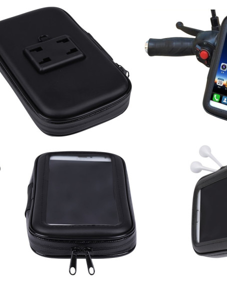 Bisiklet ve Motosiklet Su Geçirmez Telefon Tutucu 6.2" Bisiklet ve Motosiklet Su Geçirmez Telefon Tutucu 6.2"