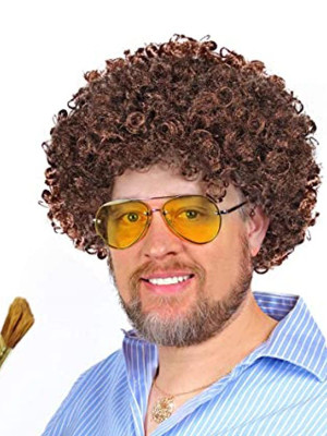 Bob Ross Bonus Peruk Kahverengi Renk 120 gr Bob Ross Bonus Peruk Kahverengi Renk 120 gr
