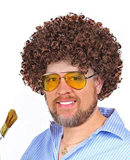 Bob Ross Bonus Peruk Kahverengi Renk 120 gr