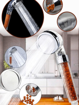 Boncuklu Su Tasarruflu Kireç Önleyici Duş Başlığı