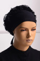 Bone - Dikişli Fırfırlı Bone Bandana (5li Paket) Bone - Dikişli Fırfırlı Bone Bandana (5li Paket)